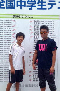 全国中学生テニス選手権