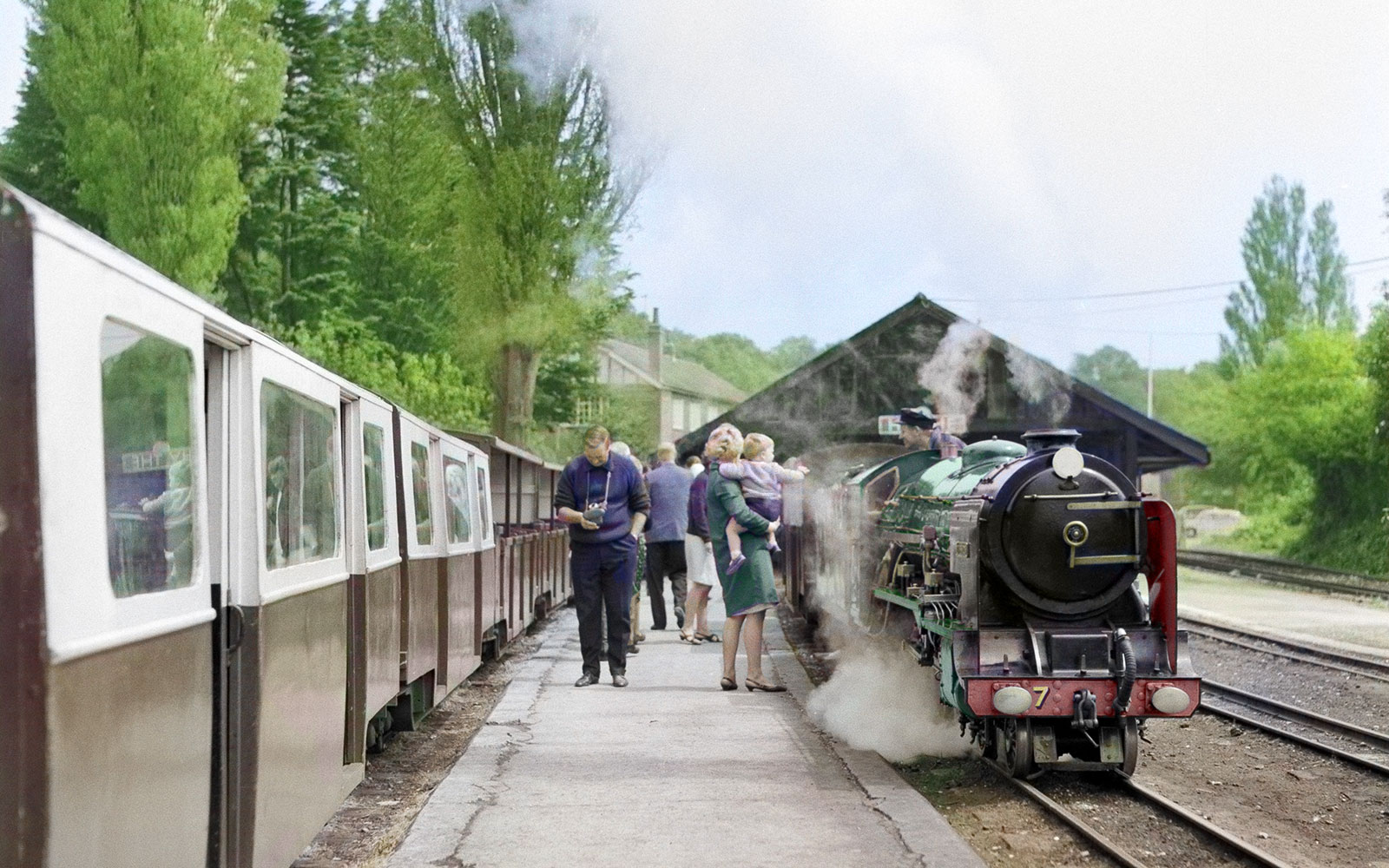 Romney, Hythe and Dymchurch Light Railway.